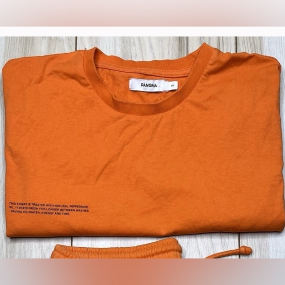 Pangaia Orange Long Sleeve Shirt size L